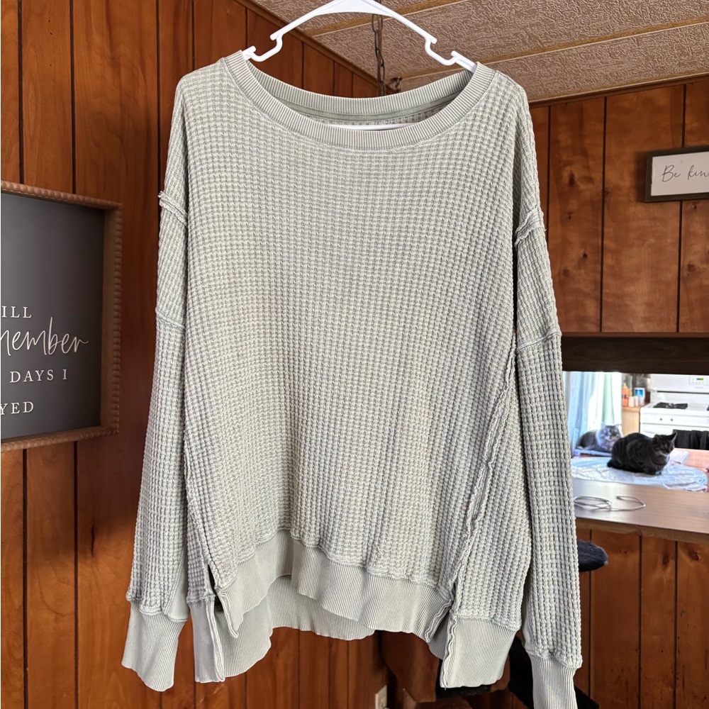 AE Women's Waffle Knit Sweater